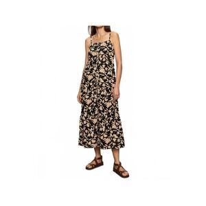 SANCTUARY tiered picot dress in bandana print Large